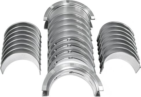 STD Main & Rod Bearing Set Fit for Chevy LS 4.8 5.3 5.7 6.0 6.2L Engine 1997-2013 LS1 LS2 LS3 V8, Standard Size Crankshaft Connecting Rod Bearing kit MS2199P CB663P 7298MA in Saudi Arabia