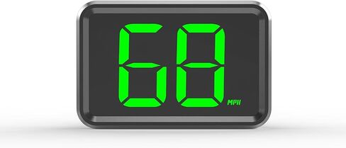 GPS Digital Speed Meter with MPH, Car Head Up Display for All Cars, USB Cable Plug & Play (X1-Green-New) in Kuwait