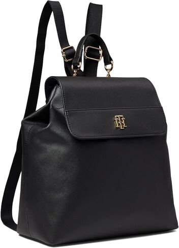 Tommy Hilfiger Camilla II Flap Backpack Cognac One Size in Saudi Arabia