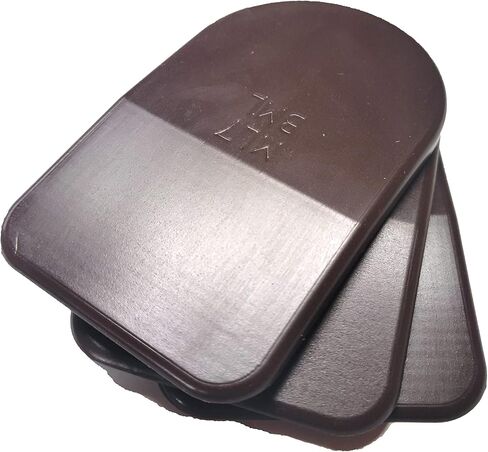 BML 7mm Heel Lifts, 3pk (Mens Large, Brown [Soft]) in Saudi Arabia