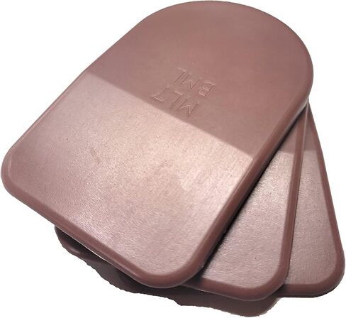 BML 7mm Heel Lifts, 3pk (Mens Large, Brown [Soft]) in Saudi Arabia