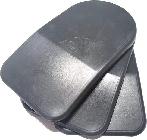 BML 7mm Heel Lifts, 3pk (Mens Large, Brown [Soft]) in Saudi Arabia