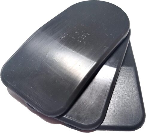 BML 7mm Heel Lifts, 3pk (Mens Large, Brown [Soft]) in Saudi Arabia