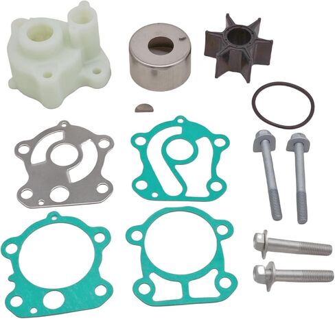 قارب مارين 692-W0078-02-00 مجموعة من مكره مضخة المياه ل yamaha 60 70 75 80 85 90 HP محرك خارجي استبدال 692-W0078-A0-00 18-3371 in Kuwait