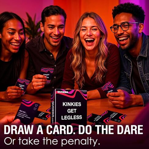 QUOKKA 2 Cents Family-Friendly Comedy Storytelling Game Cards - 120 Funny and Creative Improv Story Card Games - Fun Groups Gathering, Party Activities, Adult Game Night - 3-8 Storyteller Players in Saudi Arabia