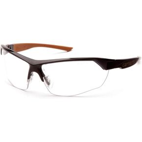 Carhartt - CHB1110TR25 Braswell Anti-Fog Bifocal Reading Safety Glasses Eye Protection, Black Frame, Clear Lens, 2.5 Diopters in Saudi Arabia