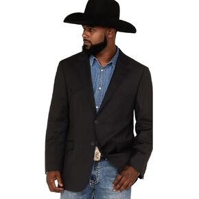 Cody James Men's Tennessee Sportcoat - CJRF21F06 -BLK 42 Reg US Black in Kuwait