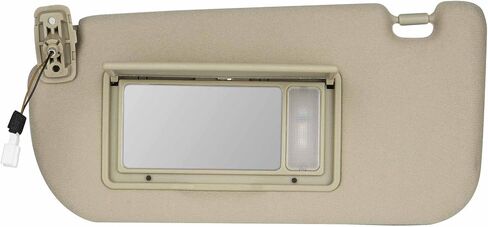 Sun Visor مع الضوء المناوب لـ Kia Sportage 2005-2010 جانب السائق الأيسر Sunvisor استبدال 85202-1f090ez ، beige in Kuwait