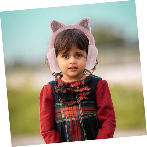 Cat Ears Earmuffs Earmuff for Ear Covers for Cold Weather Warmer Ear Warming Winter Ear Muffs for Men in Saudi Arabia