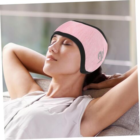 Ear Warmers for Men Adjustable Noise Cancelling Ear Muff Soft Fleece Sleep Headband for Running and in Saudi Arabia