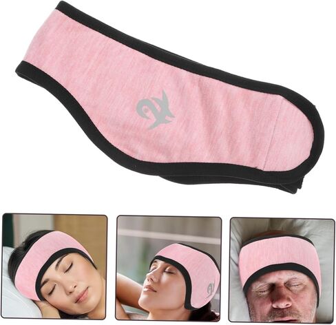 Ear Warmers for Men Adjustable Noise Cancelling Ear Muff Soft Fleece Sleep Headband for Running and in Saudi Arabia