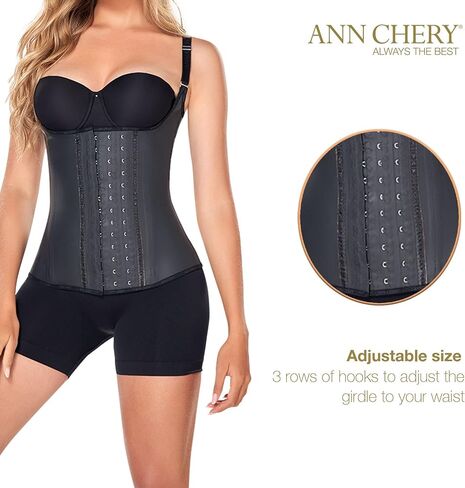 ANN Chery Corset Weist Trainer for Women - Colombian Weist Cincher with Straps - 3 Hook Semi Semi Vast in Kuwait