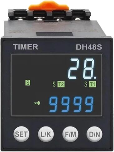 DH48S الدورة اللانهائية لوقت العرض الرقمي التتابع نطاق التأخير 0.01S-99990H AC220V AC/DC24V (YH-5T1 AC DC24V) in Saudi Arabia