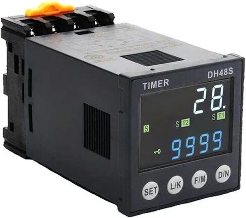 DH48S الدورة اللانهائية لوقت العرض الرقمي التتابع نطاق التأخير 0.01S-99990H AC220V AC/DC24V (YH-5T1 AC DC24V) in Saudi Arabia