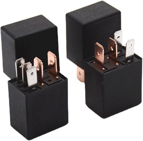 DC 12V 40A Rated Current 1NO 1NC SPDT 4/5 Pins Car Automotive Alarm Relay 40 Amp(5pin) in Saudi Arabia