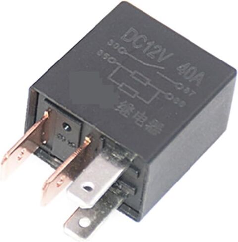 DC 12V 40A Rated Current 1NO 1NC SPDT 4/5 Pins Car Automotive Alarm Relay 40 Amp(5pin) in Saudi Arabia