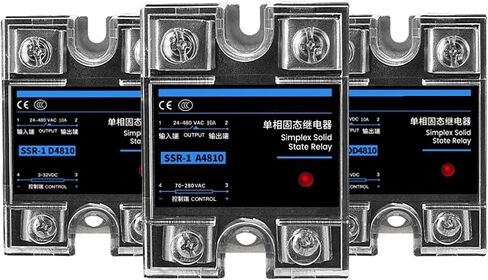 ترحيل الحالة الصلبة المرحلة الواحدة SSR 220V 25A 40A الإخراج SSR-25DA SSR-40DA SSR-40AA SSR-40DD MEDULE للتحكم في درجة الحرارة (SSR-40DA) in Saudi Arabia