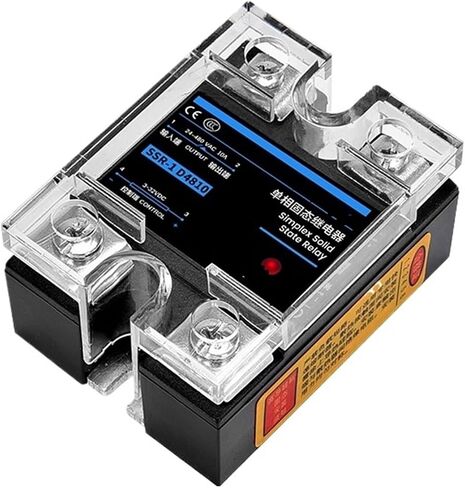 ترحيل الحالة الصلبة المرحلة الواحدة SSR 220V 25A 40A الإخراج SSR-25DA SSR-40DA SSR-40AA SSR-40DD MEDULE للتحكم في درجة الحرارة (SSR-40DA) in Saudi Arabia