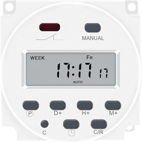 220V 110V 24V 12V CN101A Digital Power Timer Programmable Time Switch Relay 16A CN101(AC110V) in Saudi Arabia