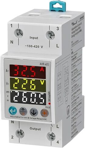 AVR-XXS الجهد القابل للتعديل والحماية الزائدة من التيار مع Energyzer Analys 40a ، 63a (40a) in Saudi Arabia