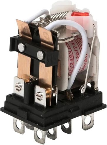 LY2NJ HH62P COIL COIL RELAY AC/DC 12V 24V 36V 48V 110V 220V 380V MINI MICRO الكهرومغناطيسي LY2N-GS 8PIN DPDT MODULE JQX-13F (DC-1PCS ، 220V) in Saudi Arabia