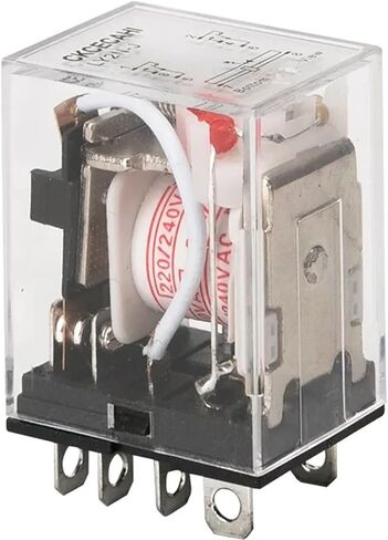 LY2NJ HH62P COIL COIL RELAY AC/DC 12V 24V 36V 48V 110V 220V 380V MINI MICRO الكهرومغناطيسي LY2N-GS 8PIN DPDT MODULE JQX-13F (DC-1PCS ، 220V) in Saudi Arabia