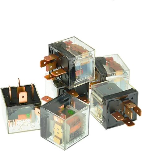 DC 12V 24V 4PIN 5PIN Universal اضبط أداة التحكم في السيارة المضاد للماء الشفافة قرن مرحل إشارة الإشارة in Saudi Arabia