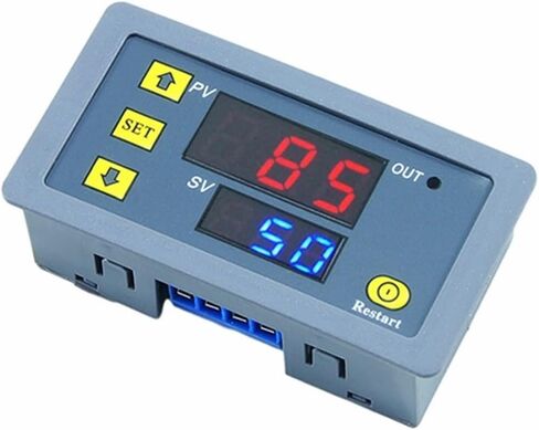 T3230 AC110V 220V DC 12V DC24VDigital Time Delay Relay LED Cycle Timer Control Switch Adjustable Relay Time Delay Switch(DC12V) in Saudi Arabia