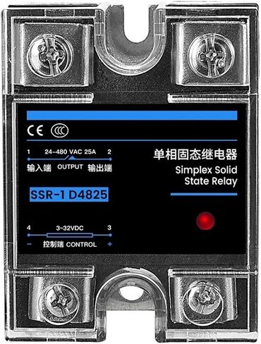 Solid State Relay Single Phase SSR 220V 25A 40A Output SSR-25DA SSR-40DA SSR-40AA SSR-40DD Relay Module for Temperature Control(SSR-40AA) in Saudi Arabia