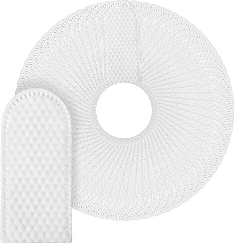 100 PCS Cotton Finger Covers, Fingertips Protective Cover Finger Gloves Disposable, Breathable, Sweat Resistant, Wear-Resistant for Work Nail Cleaning and Injured Fingers in Saudi Arabia