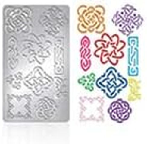 UNICRAFTALE 1Pc Aztec Symbol Metal Stencil Retro Metal Cutting Dies Stencils for Journaling Stainless Steel Template Tool for DIY Scrapbooking Photo Album Decorative Embossing DIY Paper Card in Saudi Arabia