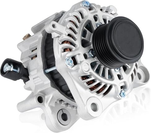 11390 مولد السيارة 12 فولت 130 أمبير، بكرة 7 أخدود تناسب 2009-2014 Acura TSX L4 2.4L، 2008-2012 لهوندا أكورد L4 2.4L مولدات بديلة للسيارات 1042105890 31100-R40-A01 CSF89 in Kuwait