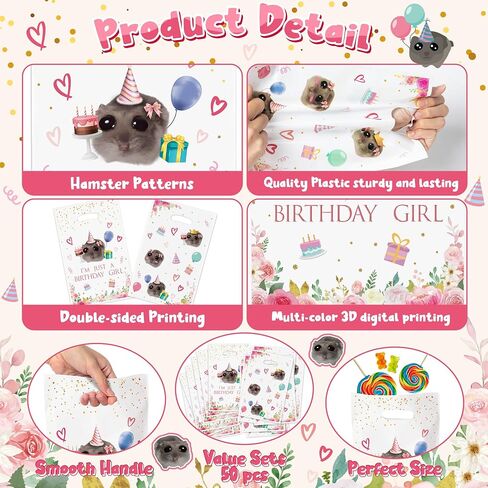 Ocean Party Favor Bags - 50Pcs Watercolor Ocean Themed Party Gift Bags, Ocean Animals Sweet Goody Candy Treat Bags, Under the Sea themed Party Decoration for Baby Shower Birthday Ocean themed Party in Saudi Arabia