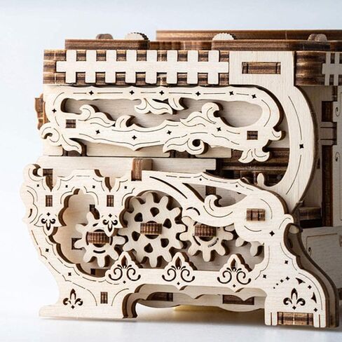 Pretty Hand-Assembled Music Box DIY Music Jewelry Storage Box You are My Sunshine Birthday Valentine's Day Gift Fashion in Saudi Arabia