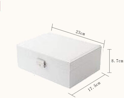 Girls Jewelry Box Jewelry Organizer Jewelry Cabinet Exquisite Leather Jewellery Box,Lockable Jewellery Box Organiser,Birthday Wedding Women Gifts Ideas in Saudi Arabia