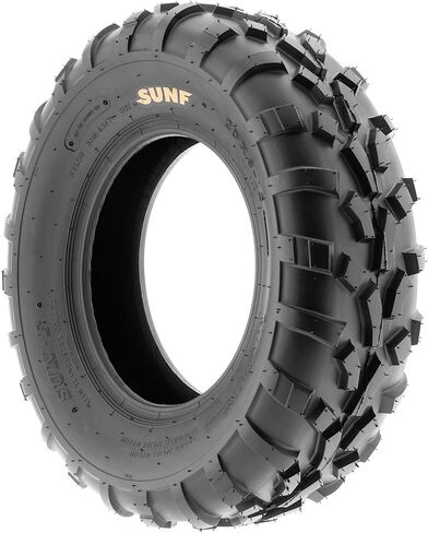 Set of 4 SunF A010 25x8-12 Front & 25x11-12 Rear ATV UTV Lawn Mowers Tires, 6 PR, Tubeless in Kuwait