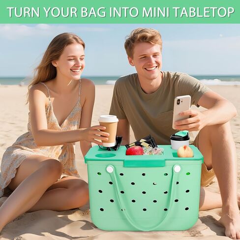 إكسسوارات صينية حامل الكأس العليا لحقيبة Bogg X -Large ، وشراب Eva المقاومة للماء والهاتف مناسبة لكأس ستانلي - منظم ودرج Topper لحقيبة Bogg (Pink) in Kuwait