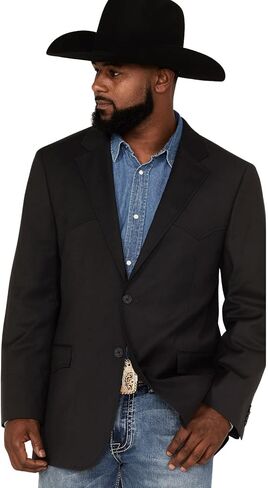 Cody James Men's Tennessee Sportcoat - CJRF21F06 -BLK 42 Reg US Black in Saudi Arabia