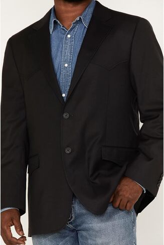 Cody James Men's Tennessee Sportcoat - CJRF21F06 -BLK 42 Reg US Black in Saudi Arabia