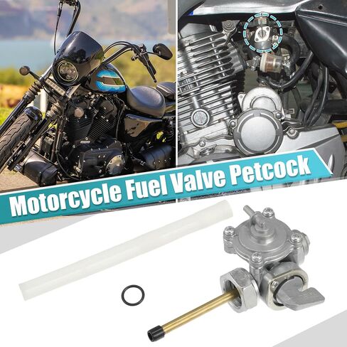 UXCELL دراجة نارية وقود صمام Petcock مع ذكور خيط هوندا Nighthawk 450 CB450SC 1982-1986 لهوندا Nighthawk 700S CB700SC 1984-1986 in Kuwait