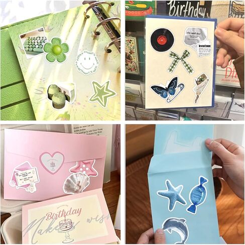 200 جهاز كمبيوتر شخصى ملصقات الكرتون، الكتابة على الجدران الجمالية ملصقات الكمبيوتر المحمول للماء الشارات لزجاجة مياه الكمبيوتر المحمول الكمبيوتر لوح التزلج الوفير، ملصقات الفينيل Vsco الجمالية للأطفال المراهقين الفتيات in Kuwait