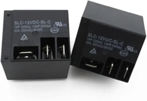 5pcs Relay T91 5V 12V 24V SLC-05VDC-SL-C SLC-12VDC-SL-C SLC-12VDC-SL-A أسود PCB PRICRICAL RELAY 30A 250VAC 4PIN 5PIN (SLC-05VDC-SL-C 5PIN) in Kuwait
