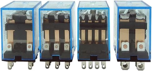 24V 12V 36V 110V 220V 5A COIL POWER RELAY JQX-13F MY4NJ HH54PL 14PINS 4PDT * 10 (DC12V) in Saudi Arabia
