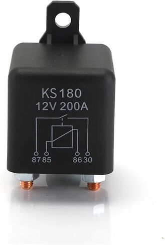 High Current 4 Pin Car Relay 12V 24V 100A 200A Truck Motor Automotive Relay Continuous Type Automotive Car Relays Normally Open(24V 100A) in Saudi Arabia