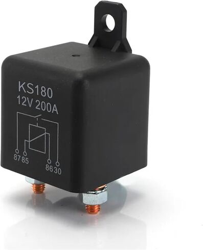 High Current 4 Pin Car Relay 12V 24V 100A 200A Truck Motor Automotive Relay Continuous Type Automotive Car Relays Normally Open(24V 100A) in Saudi Arabia