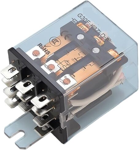 G30F تيار مرتفع 30A ترحيل متوسطة عالية الطاقة مضغوطة ثلاثية مفتوحة الثلاثي إغلاق DC30V24VDC 220VAC LED LED (24VDC) in Saudi Arabia