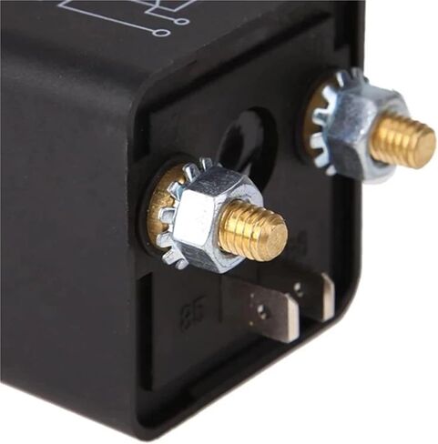 High Current 4 Pin Car Relay 12V 24V 100A 200A Truck Motor Automotive Relay Continuous Type Automotive Car Relays Normally Open(24V 100A) in Saudi Arabia
