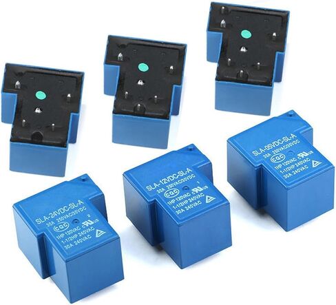1Pcs Power Relay SLA-05VDC-SL-A SLA-12VDC-SL-A SLA-24VDC-SL-A -C T90 30A 4/5/6PIN 5V 12V 24V 48V Time Relay(SLA-24VDC-SL-A 5Pin) in Saudi Arabia