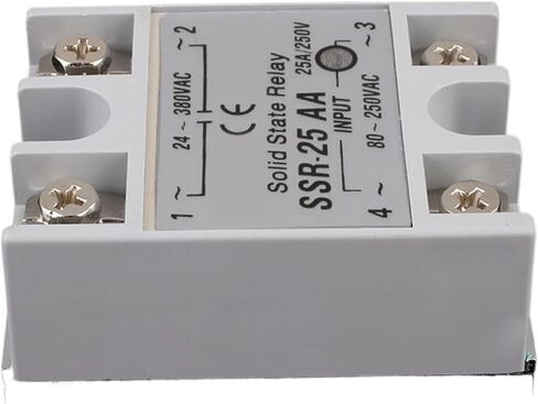 Solid State Relay SSR-25AA 25A 40A AC Control AC Relais 80-280V AC إلى 90-480V AC SSR 25AA in Saudi Arabia