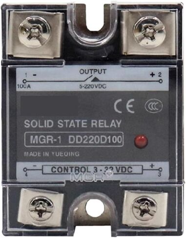 10A/20A/25A/40A/60A/80A/100A Solid State Relay SSR DC-DC 25A 3V-32V DC 5V-220V DC (DD220D80 80A) in Saudi Arabia